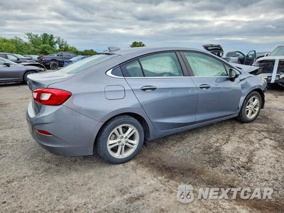 Trzecie zdjęcie samochodu z tyłu: 2018 CHEVROLET CRUZE LT VIN:1G1BE5SM8J7236405 - miniatura