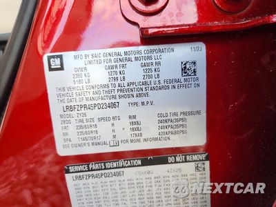 Zdjęcie 13 z 13 samochodu: 2023 BUICK ENVISION ESSENCE VIN:LRBFZPR45PD234067 - miniatura