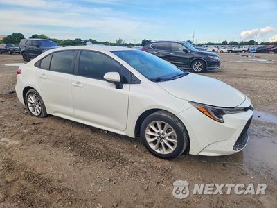 Czwarte zdjęcie samochodu z boku: 2021 TOYOTA COROLLA LE VIN:5YFVPMAE8MP184893 - miniatura