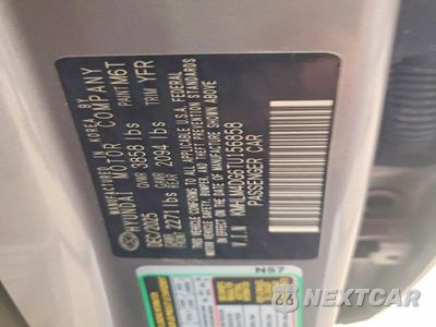 Zdjęcie 12 z 12 samochodu: 2026 HYUNDAI ELANTRA SEL SPORT VIN:KMHLM4DG6TU156858 - miniatura