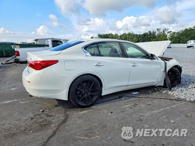 Trzecie zdjęcie samochodu z tyłu: 2017 INFINITI Q50 3.0T SIGNATURE EDITION VIN:JN1EV7APXHM739346 - miniatura