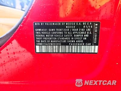 Zdjęcie 12 z 12 samochodu: 2015 VOLKSWAGEN JETTA SE VIN:3VWD17AJ3FM283995 - miniatura