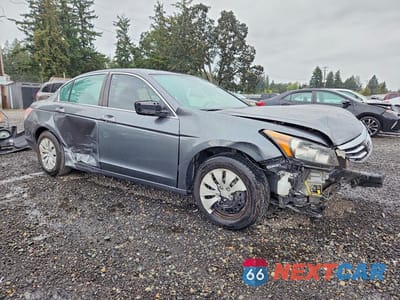 Czwarte zdjęcie samochodu z boku: 2012 HONDA ACCORD LX VIN:1HGCP2F3XCA183087 - miniatura