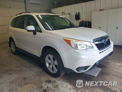 Czwarte zdjęcie samochodu z boku: 2014 SUBARU FORESTER 2.5I PREMIUM VIN:JF2SJAEC0EH426019 - miniatura