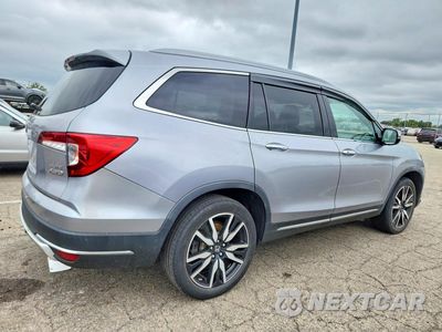 Trzecie zdjęcie samochodu z tyłu: 2020 HONDA PILOT ELITE VIN:5FNYF6H00LB028122 - miniatura