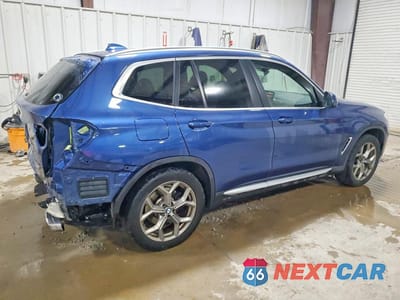 Trzecie zdjęcie samochodu z tyłu: 2022 BMW X3 XDRIVE30I VIN:5UX53DP06N9M92707 - miniatura
