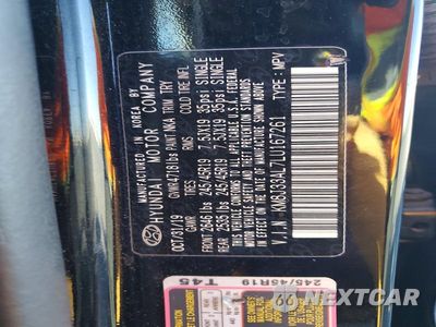 Zdjęcie 13 z 13 samochodu: 2020 HYUNDAI TUCSON SPORT VIN:KM8J33AL7LU167261 - miniatura