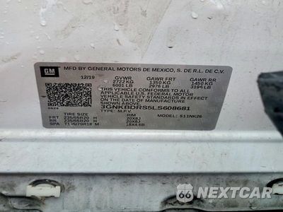 Zdjęcie 12 z 12 samochodu: 2020 CHEVROLET BLAZER 3LT VIN:3GNKBDRS5LS608681 - miniatura