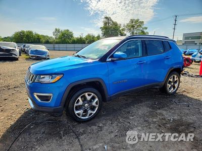 2019 JEEP COMPASS LIMITED 3C4NJDCB2KT742218 - główne zdjęcie licytacji z USA - miniatura