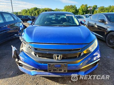 Piąte zdjęcie samochodu w środku: 2020 HONDA CIVIC LX VIN:2HGFC2F60LH502954 - miniatura