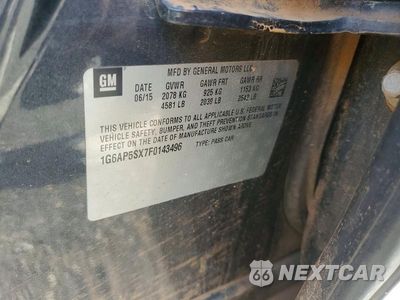 Zdjęcie 12 z 12 samochodu: 2015 CADILLAC CTS VIN:1G6AP5SX7F0143496 - miniatura