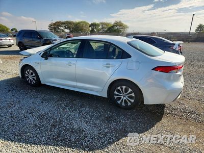 Drugie zdjęcie samochodu z przodu: 2020 TOYOTA COROLLA LE VIN:JTDEBRBE7LJ021567 - miniatura