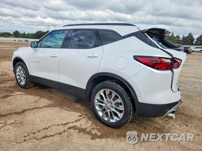 Drugie zdjęcie samochodu z przodu: 2022 CHEVROLET BLAZER 3LT VIN:3GNKBJRSXNS139461 - miniatura