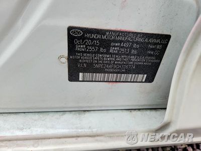 Zdjęcie 12 z 12 samochodu: 2016 HYUNDAI SONATA SE VIN:5NPE24AF9GH326774 - miniatura
