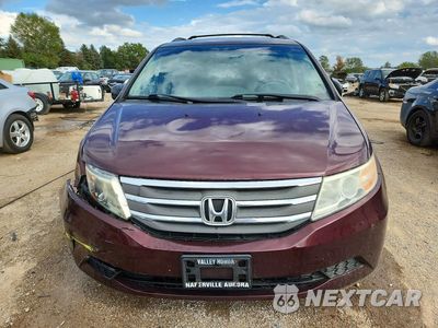 Piąte zdjęcie samochodu w środku: 2012 HONDA ODYSSEY EXL VIN:5FNRL5H69CB095491 - miniatura
