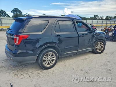 Trzecie zdjęcie samochodu z tyłu: 2017 FORD EXPLORER XLT VIN:1FM5K7D87HGE09703 - miniatura