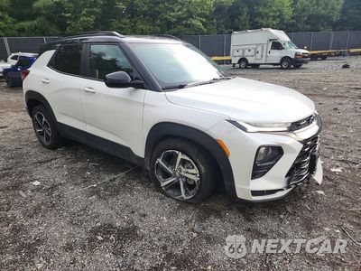 Czwarte zdjęcie samochodu z boku: 2021 CHEVROLET TRAILBLAZER RS VIN:KL79MTSL2MB053102 - miniatura