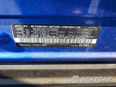 Zdjęcie 14 z 14 samochodu: 2018 MITSUBISHI ECLIPSE CROSS SE VIN:JA4AT5AA7JZ040941 - miniatura