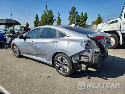 Drugie zdjęcie samochodu z przodu: 2017 HONDA CIVIC EXL VIN:19XFC1F76HE012152 - miniatura