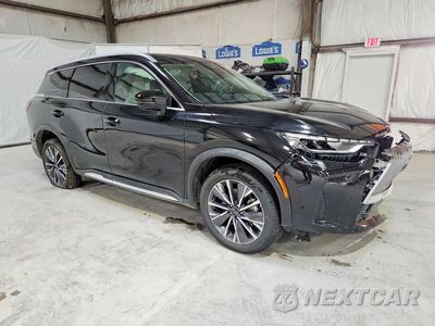 Czwarte zdjęcie samochodu z boku: 2026 INFINITI QX60 LUXE VIN:5N1AL1FR0TC353733 - miniatura