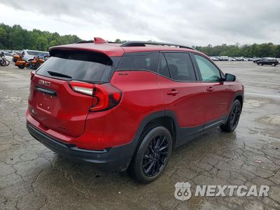 Trzecie zdjęcie samochodu z tyłu: 2023 GMC TERRAIN SLE VIN:3GKALTEG5PL212882 - miniatura