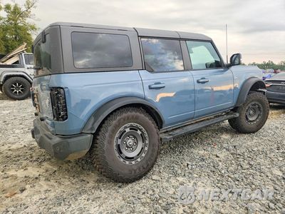 Trzecie zdjęcie samochodu z tyłu: 2024 FORD BRONCO OUTER BANKS VIN:1FMDE8BH0RLA75874 - miniatura