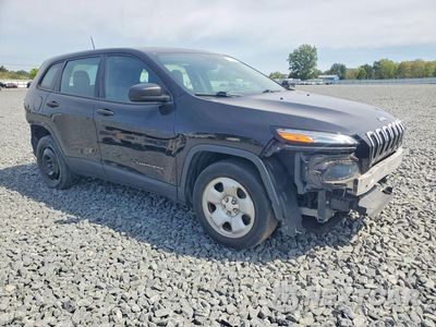 Czwarte zdjęcie samochodu z boku: 2017 JEEP CHEROKEE SPORT VIN:1C4PJLAB8HW629009 - miniatura