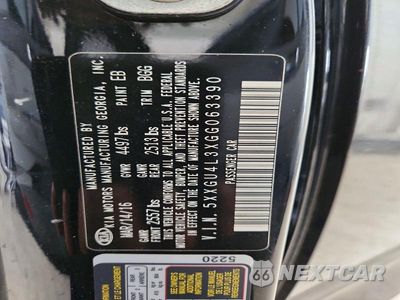 Zdjęcie 12 z 12 samochodu: 2016 KIA OPTIMA EX VIN:5XXGU4L3XGG063390 - miniatura