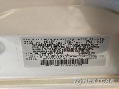 Zdjęcie 12 z 12 samochodu: 2021 NISSAN VERSA SV VIN:3N1CN8EV4ML815699 - miniatura