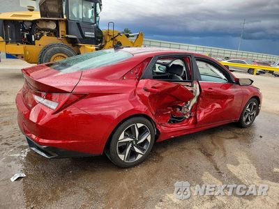 Trzecie zdjęcie samochodu z tyłu: 2023 HYUNDAI ELANTRA LIMITED VIN:KMHLP4AGXPU496970 - miniatura
