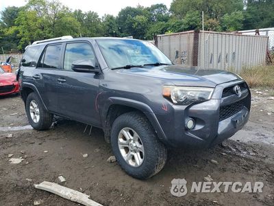 Czwarte zdjęcie samochodu z boku: 2014 TOYOTA 4RUNNER SR5 VIN:JTEBU5JR6E5174412 - miniatura