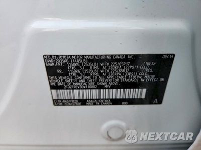 Zdjęcie 12 z 12 samochodu: 2014 TOYOTA RAV4 LE VIN:2T3ZFREV3EW110882 - miniatura