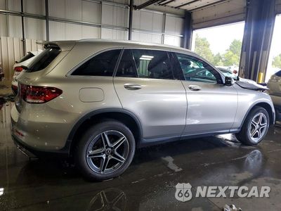 Trzecie zdjęcie samochodu z tyłu: 2022 MERCEDES-BENZ GLC 300 4MATIC VIN:W1N0G8EB6NV345752 - miniatura