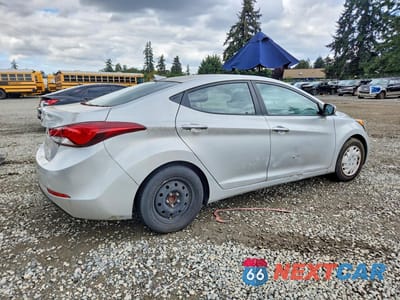 Trzecie zdjęcie samochodu z tyłu: 2016 HYUNDAI ELANTRA SE VIN:KMHDH4AE4GU530918 - miniatura
