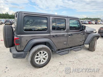 Trzecie zdjęcie samochodu z tyłu: 2023 JEEP WRANGLER SPORT VIN:1C4HJXDN6PW671582 - miniatura
