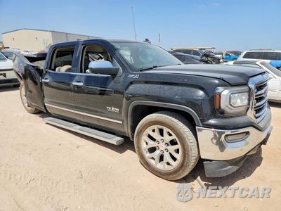 Czwarte zdjęcie samochodu z boku: 2017 GMC SIERRA K1500 SLT VIN:3GTU2NEC6HG230354 - miniatura