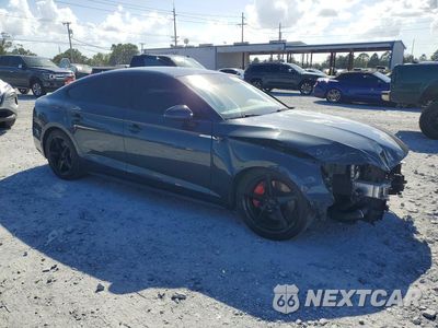Czwarte zdjęcie samochodu z boku: 2019 AUDI A5 PREMIUM S LINE VIN:WAUDNCF52KA068110 - miniatura