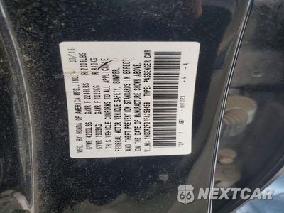 Zdjęcie 12 z 12 samochodu: 2015 HONDA ACCORD LX VIN:1HGCR2F37FA259458 - miniatura