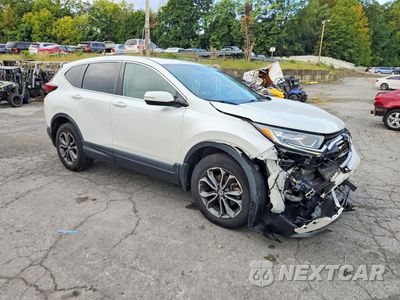 Czwarte zdjęcie samochodu z boku: 2021 HONDA CR-V EXL VIN:7FARW2H81ME011063 - miniatura