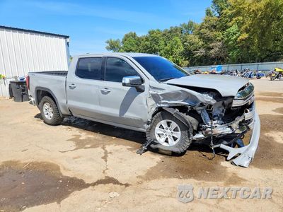 Czwarte zdjęcie samochodu z boku: 2025 GMC SIERRA K1500 SLE VIN:1GTUUBED0SZ105911 - miniatura