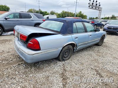 Trzecie zdjęcie samochodu z tyłu: 2000 MERCURY GRAND MARQUIS GS VIN:2MEFM74W4YX657529 - miniatura