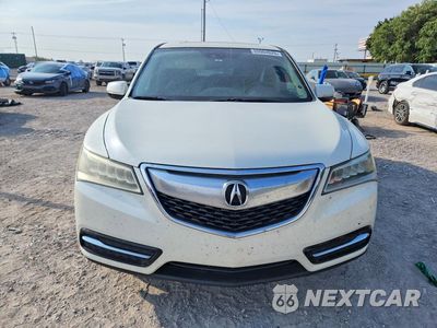 Piąte zdjęcie samochodu w środku: 2014 ACURA MDX TECHNOLOGY VIN:5FRYD4H47EB038726 - miniatura