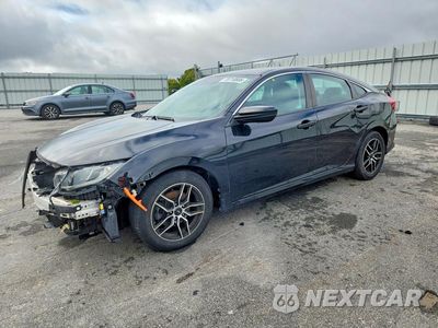 2019 HONDA CIVIC LX 2HGFC2F68KH594796 - główne zdjęcie licytacji z USA - miniatura