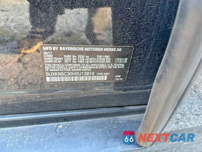 Zdjęcie 13 z 13 samochodu: 2017 BMW X5 XDRIVE50I VIN:5UXKR6C30H0U13814 - miniatura