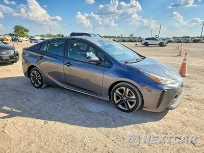 Czwarte zdjęcie samochodu z boku: 2019 TOYOTA PRIUS XLE VIN:JTDKARFU9K3076659 - miniatura