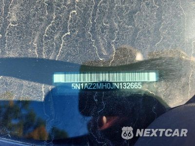 Zdjęcie 13 z 13 samochodu: 2018 NISSAN MURANO SV VIN:5N1AZ2MH0JN132665 - miniatura