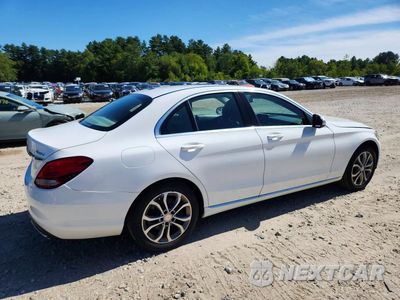 Trzecie zdjęcie samochodu z tyłu: 2017 MERCEDES-BENZ C 300 4MATIC VIN:55SWF4KB2HU201019 - miniatura