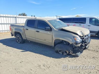 Czwarte zdjęcie samochodu z boku: 2021 CHEVROLET COLORADO Z71 VIN:1GCGSDEN1M1220915 - miniatura