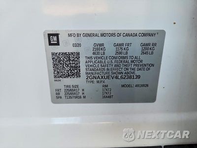 Zdjęcie 13 z 13 samochodu: 2020 CHEVROLET EQUINOX LT VIN:2GNAXUEV4L6238139 - miniatura