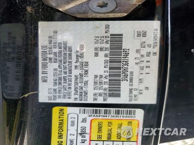 Zdjęcie 12 z 12 samochodu: 2016 FORD FUSION SE VIN:3FA6P0H73GR194692 - miniatura